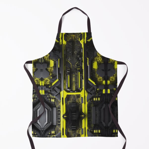 Item preview, Cybernetics - Black and Yellow - 07 designed and sold by Mystic-Images.