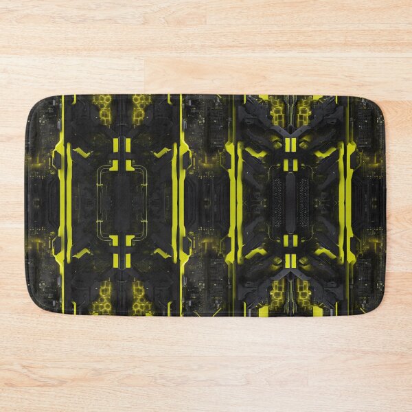 Item preview, Cybernetics - Black and Yellow - 07 designed and sold by Mystic-Images.