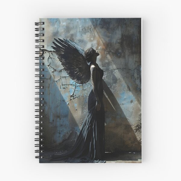 Item preview, Impresión de arte de ángel gótico multidimensional designed and sold by dcrc.