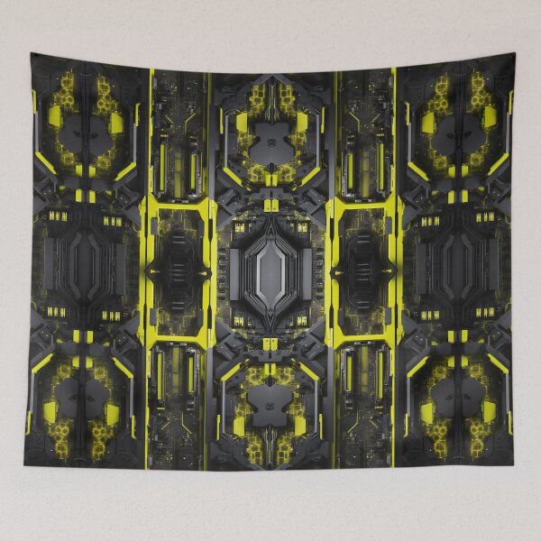 Item preview, Cybernetics - Black and Yellow - 07 designed and sold by Mystic-Images.