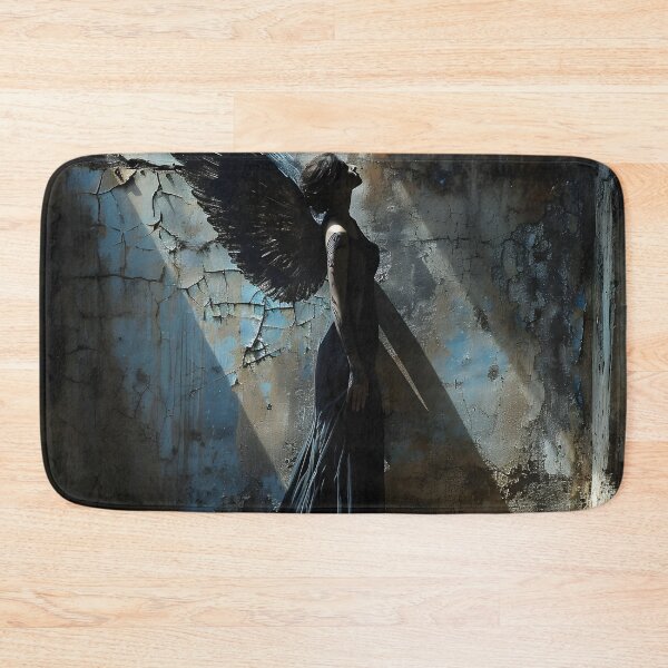 Item preview, Multidimensional gothic angel art print designed and sold by dcrc.