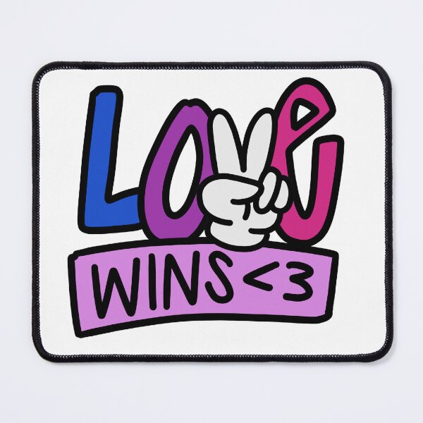 Item preview, Love Wins Bisexual Pride designed and sold by colorfulduck.