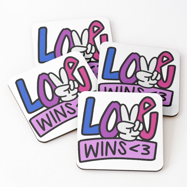 Item preview, Love Wins Bisexual Pride designed and sold by colorfulduck.