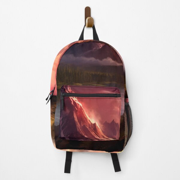 Item preview, Fantasy Landscape - Towering Mountain Peaks designed and sold by Fantasy Masterpiece.
