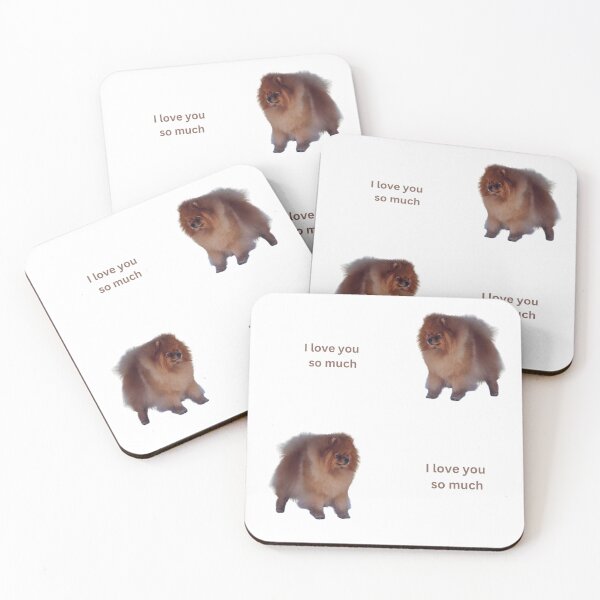 Item preview, Te quiero mucho - Wooftastic Affection designed and sold by Debsgiftware Ward.