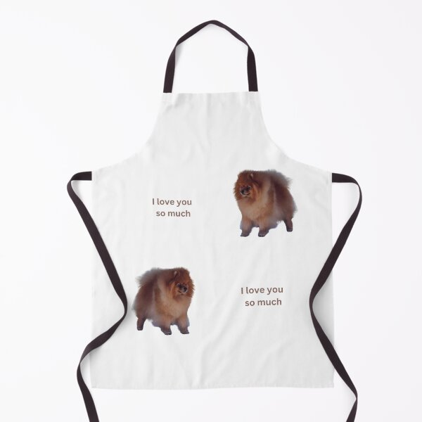 Item preview, I love you so much - Wooftastic Affection designed and sold by Debsgiftware Ward.