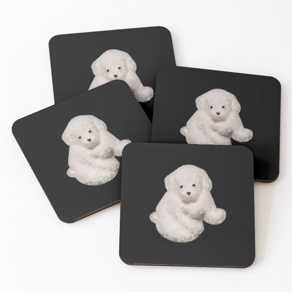 Item preview, Cuddly Puppy 3D Illustration - White & Black designed and sold by OG-Graphics.