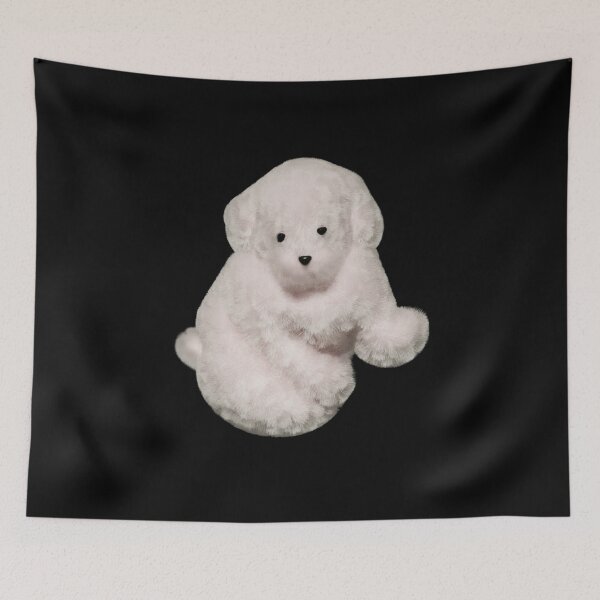 Item preview, Cuddly Puppy 3D Illustration - White & Black designed and sold by OG-Graphics.