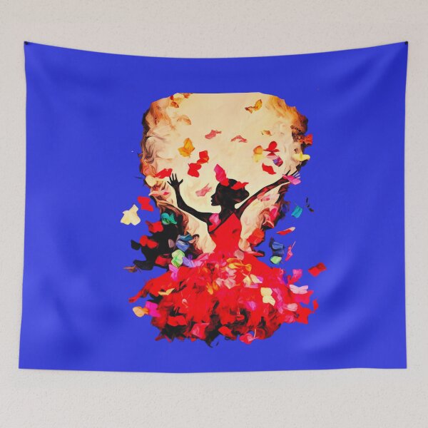 Item preview, Ballerina dancing with butterflies. designed and sold by Zofia Sosnecka.