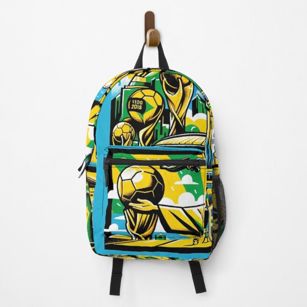 Item preview, Brazil Football Soccer Artwork designed and sold by ArtfulMiller.