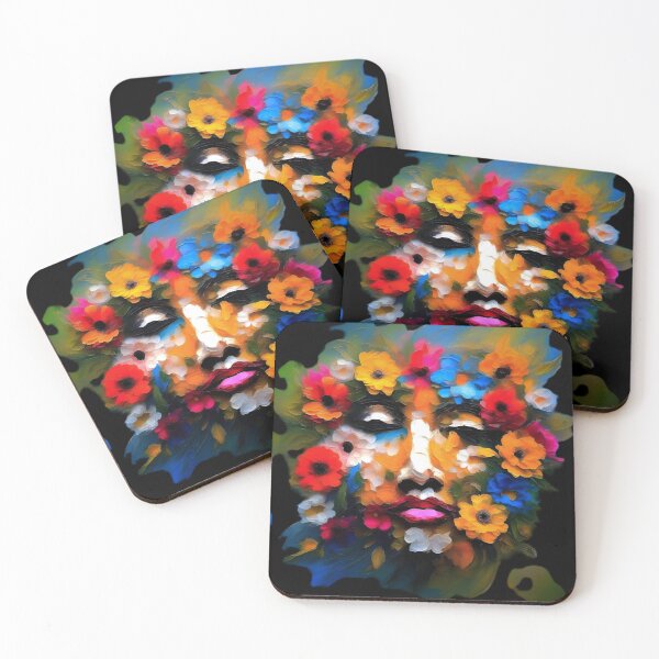 Item preview, Flower Portrait 17 designed and sold by Dose of Dysfunction.