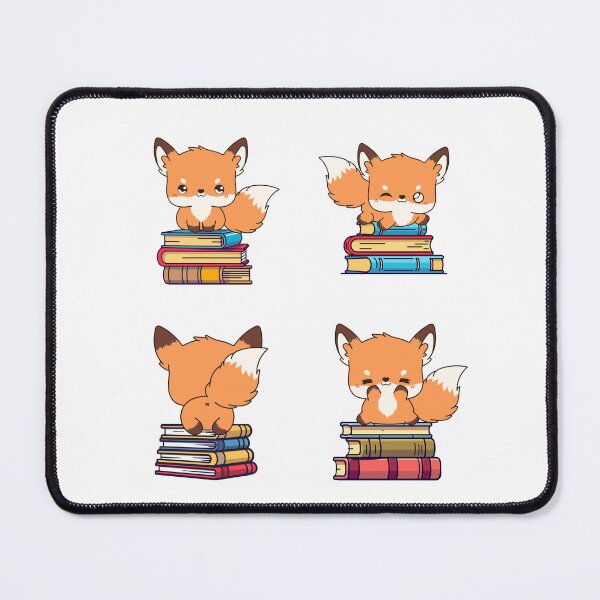 Item preview, Kawaii Foxes And Books designed and sold by TheAnimalZ00.