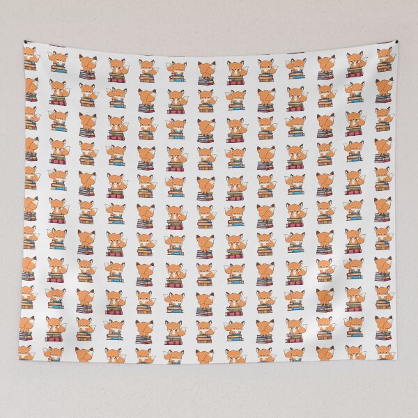 Item preview, Kawaii Foxes And Books designed and sold by TheAnimalZ00.