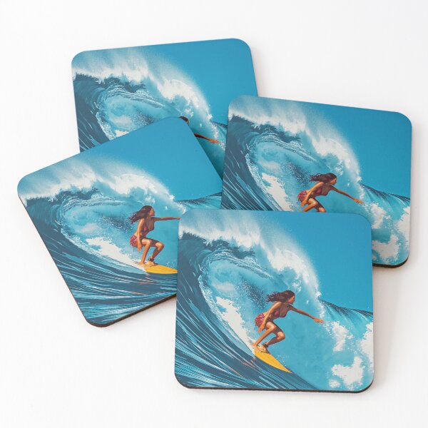 Item preview, Surfing on the Azure Waves designed and sold by Classic CG295.