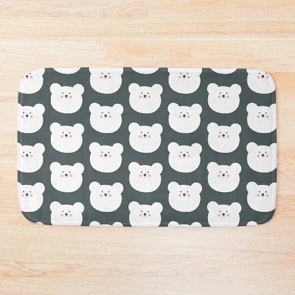 Item preview, Cute Round Polar Bear Face  designed and sold by elunemori.