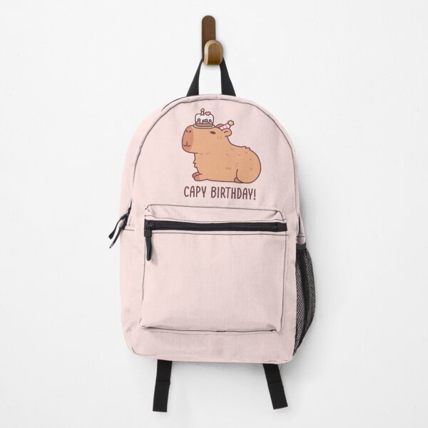 Item preview, Cute Capybara With Birthday Cake On Head Capy Birthday designed and sold by rustydoodle.