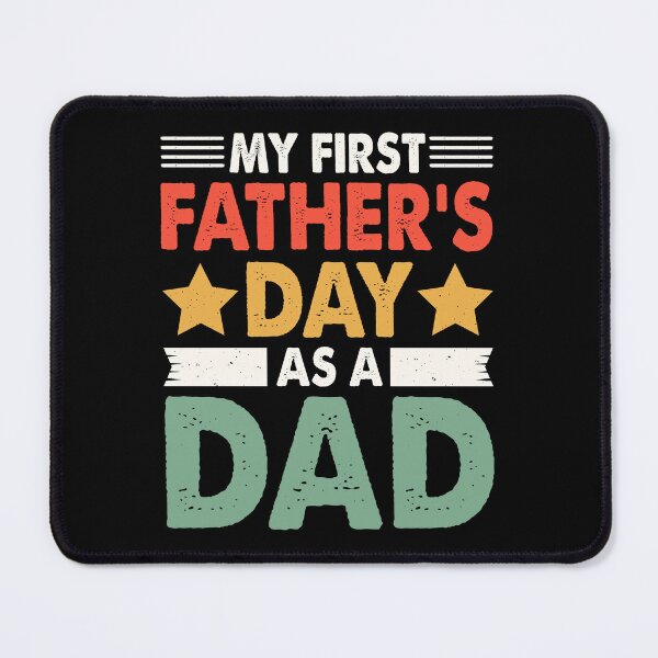 Item preview, My First Fathers Day As A Dad Funny New Daddy Father To Be 2024 designed and sold by CORJIDOG-ART.