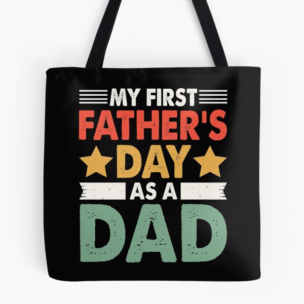Item preview, My First Fathers Day As A Dad Funny New Daddy Father To Be 2024 designed and sold by CORJIDOG-ART.