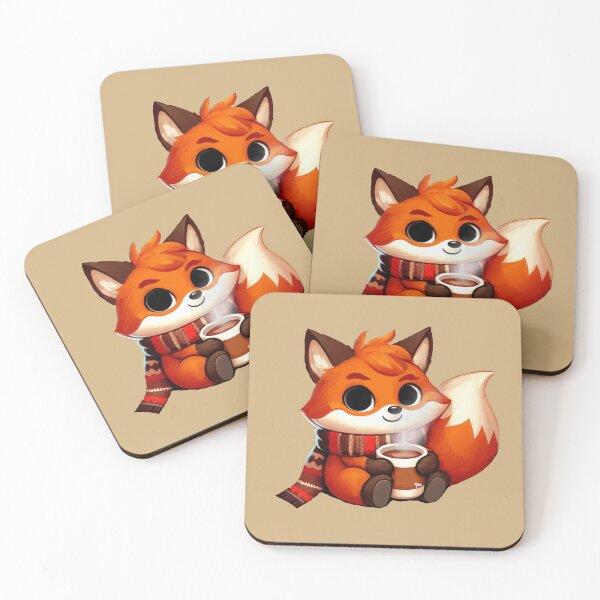 Item preview, Cozy Fox designed and sold by HappyRandomArt.
