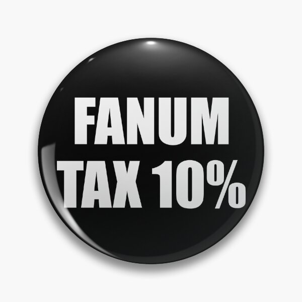 Item preview, Fanum Tax Slang Design designed and sold by reg5500.