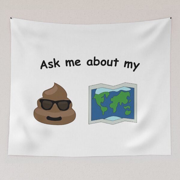 Item preview, Map those poops! designed and sold by Mr-Jodrick.