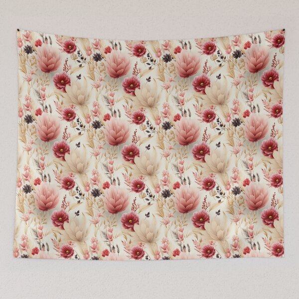 Item preview, Bohemian pattern incorporating bird feathers and dream designed and sold by cozycrafts3.