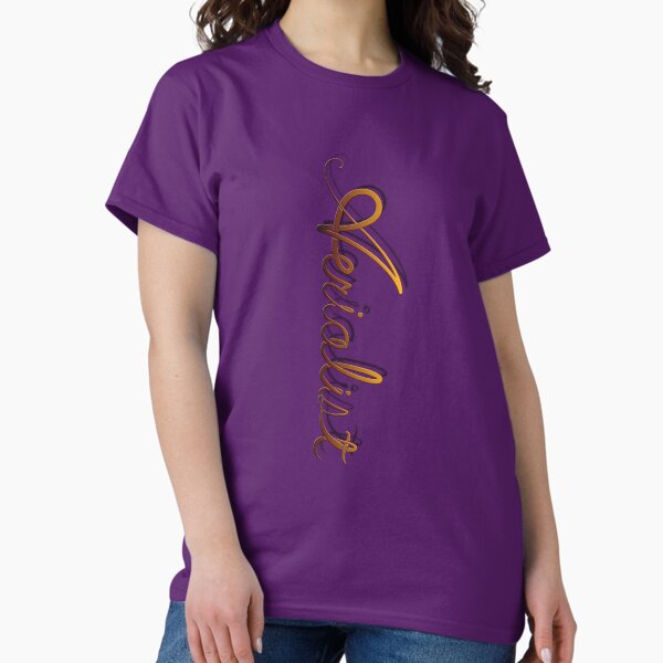 Aerialist gold lettering Classic T-Shirt