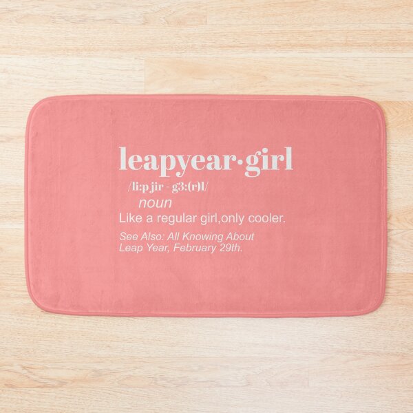 Item preview, Leap Year Girl February 29th Birthday designed and sold by ArtMeetsPizza.