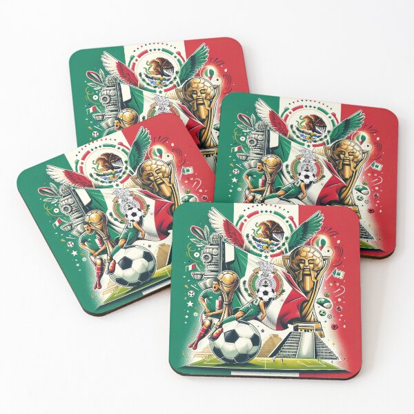 Item preview, Mexico Soccer Football Design Artwork designed and sold by ArtfulMiller.