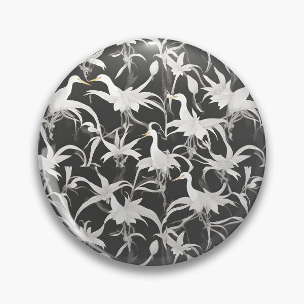 Item preview, white egret orchid (small version) designed and sold by LaTostada1.