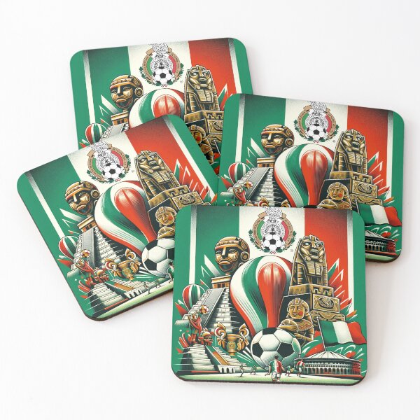 Item preview, Mexico Soccer Football Design Artwork designed and sold by ArtfulMiller.