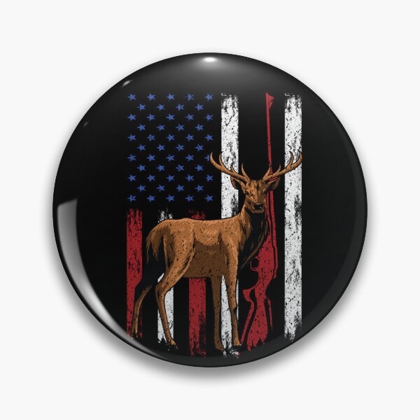 Artikelvorschau, Hirschjagd-Jäger-USA-Flagge entworfen und verkauft von taaddison50.