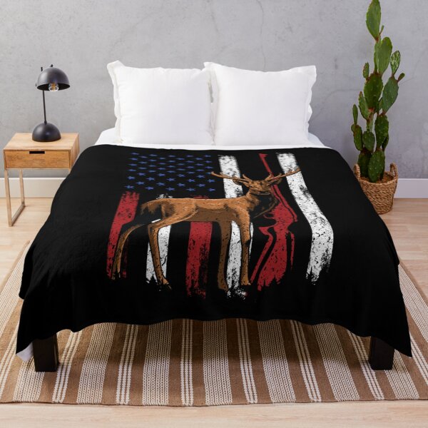 Artikelvorschau, Hirschjagd-Jäger-USA-Flagge entworfen und verkauft von taaddison50.