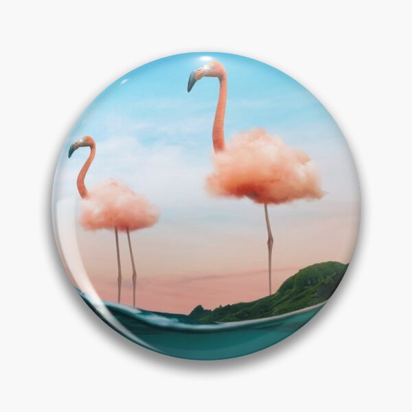 Item preview,  Cloud Greater flamingo designed and sold by Grind107.