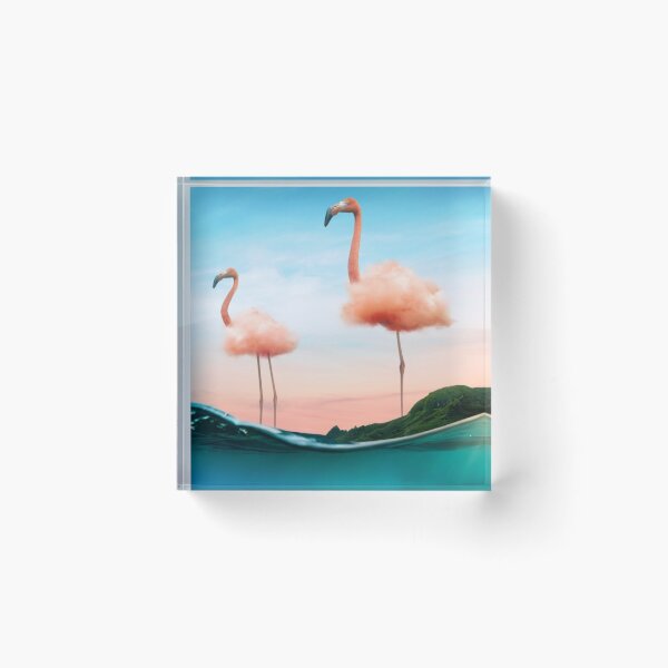 Item preview,  Cloud Greater flamingo designed and sold by Grind107.