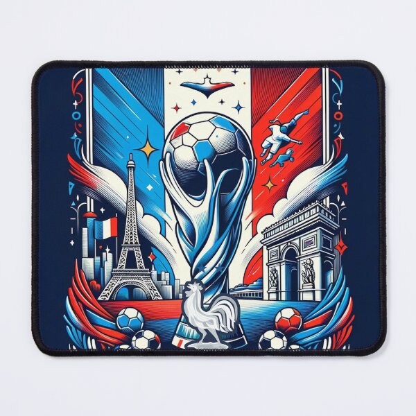 Item preview, French Soccer Football Artwork designed and sold by ArtfulMiller.