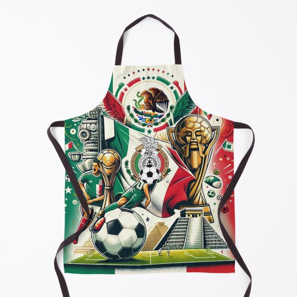 Item preview, Mexico Soccer Football Design Artwork designed and sold by ArtfulMiller.