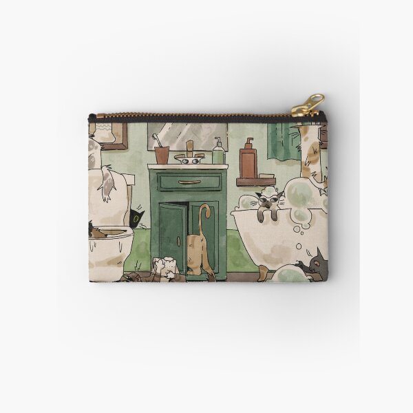 Item preview, Bathroom Cats designed and sold by riahdrawsthings.