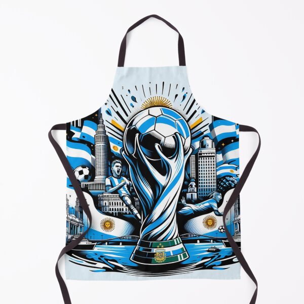 Item preview, Argentina Football Soccer Artwork designed and sold by ArtfulMiller.