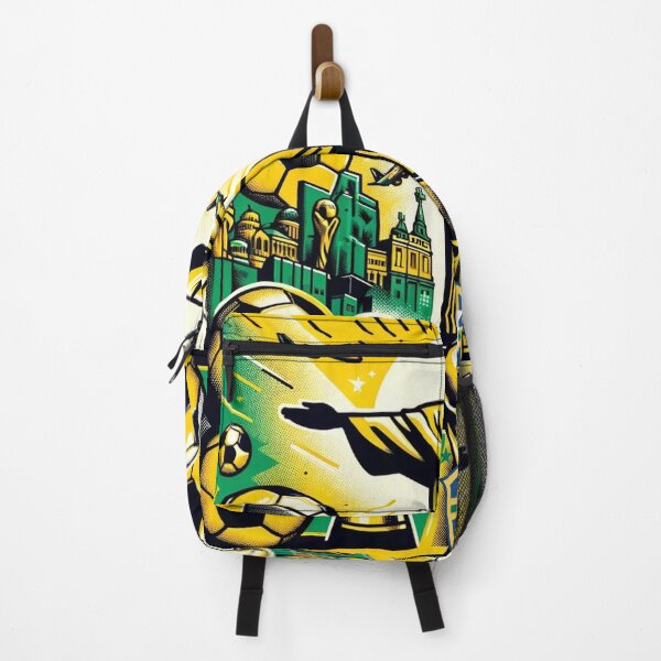 Item preview, Brazil Football Soccer Artwork designed and sold by ArtfulMiller.