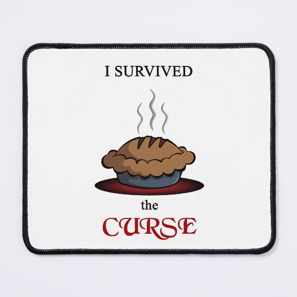 Item preview, I survived the Curse - Pastries (black font) designed and sold by AtelierRillian.