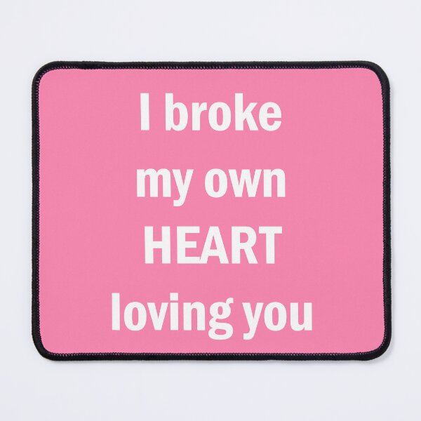 Item preview, I broke my own heart designed and sold by nimmitrends.