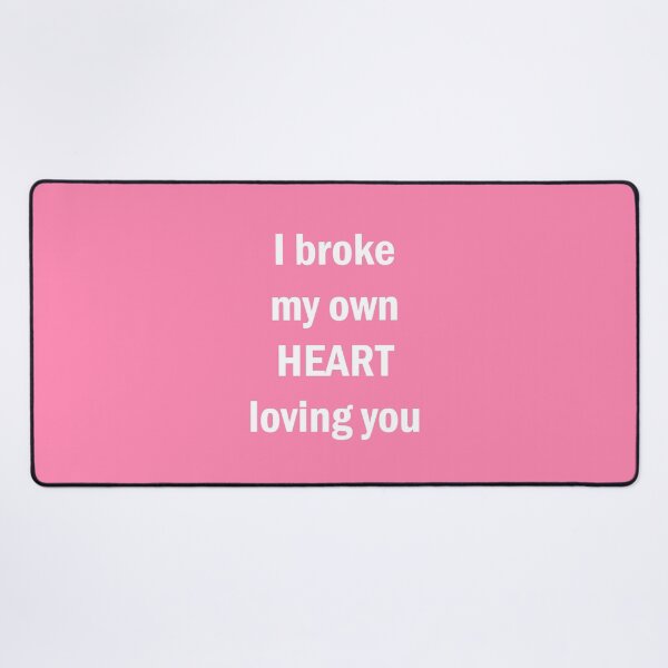 Item preview, I broke my own heart designed and sold by nimmitrends.