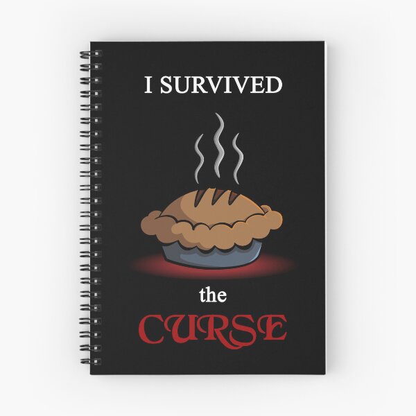 Item preview, I survived the Curse - Pastries (white font) designed and sold by AtelierRillian.