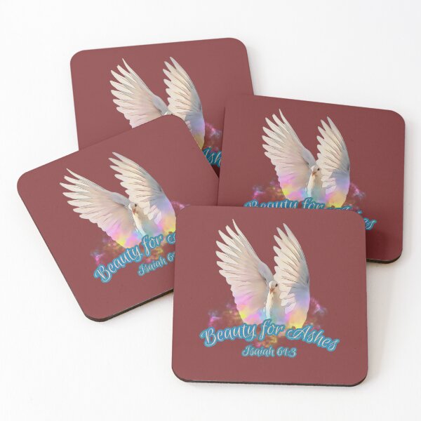 Item preview, Beauty for Ashes (white/dove) designed and sold by Tripp Art Studio.