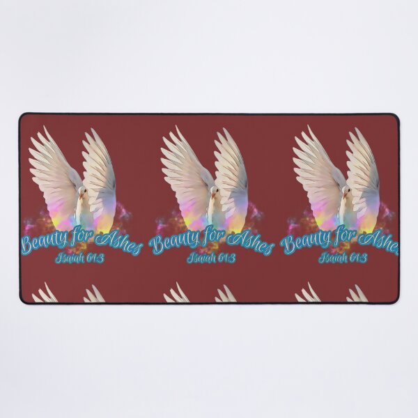 Item preview, Beauty for Ashes (white/dove) designed and sold by Tripp Art Studio.