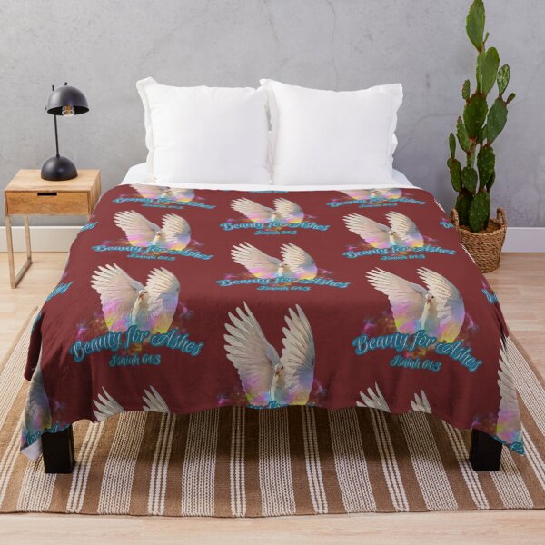 Item preview, Beauty for Ashes (white/dove) designed and sold by Tripp Art Studio.