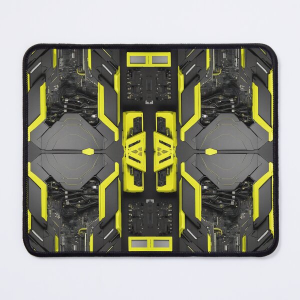 Item preview, Cybernetics - Black and Yellow - 09 designed and sold by Mystic-Images.