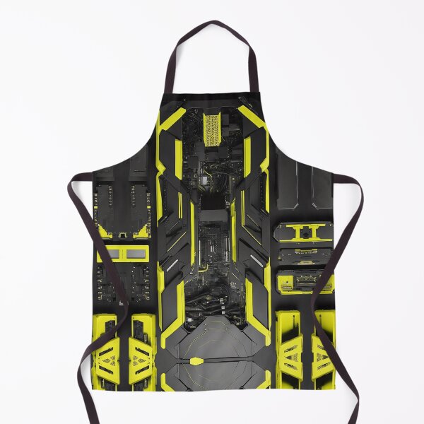 Item preview, Cybernetics - Black and Yellow - 09 designed and sold by Mystic-Images.