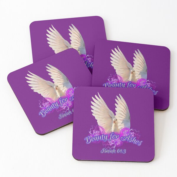 Item preview,  Beauty for Ashes (white/dove) designed and sold by Tripp Art Studio.